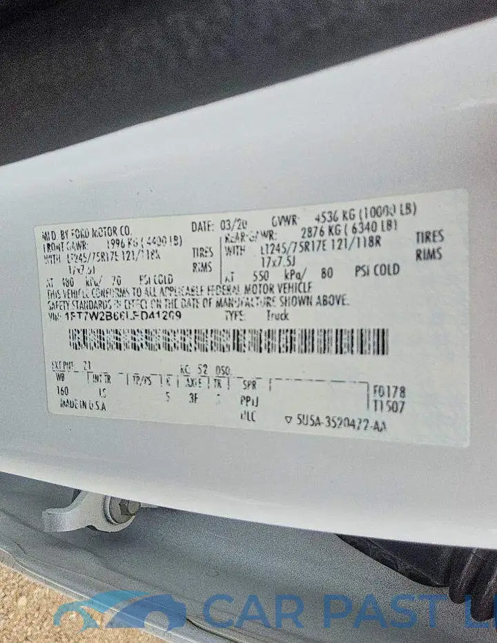 1FT7W2B66LED41209# 12