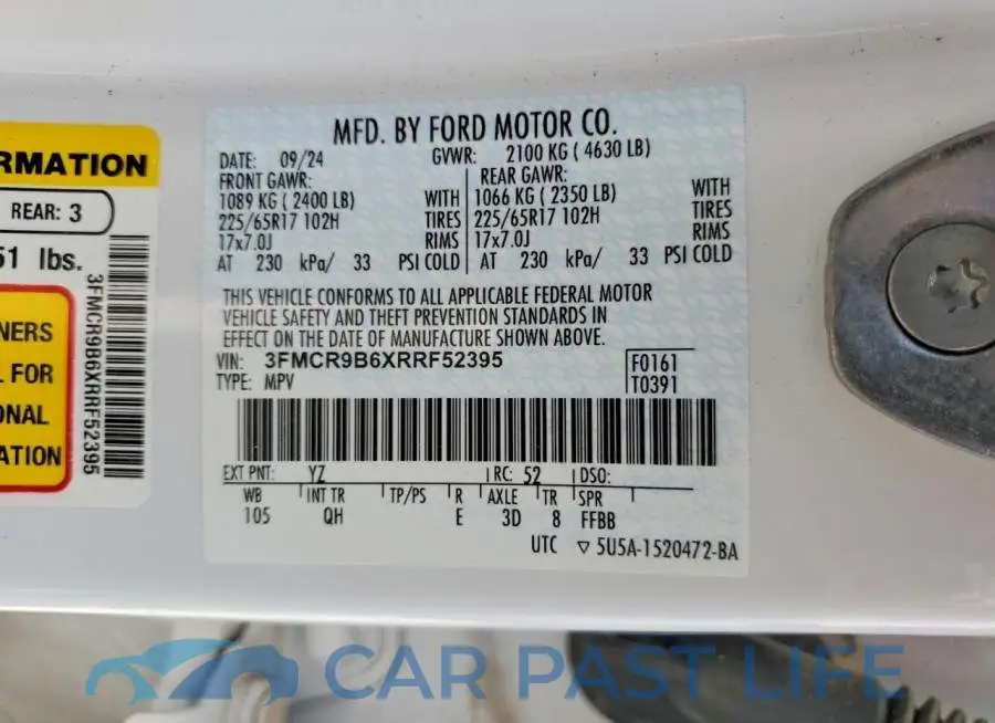 3FMCR9B6XRRF52395# 13