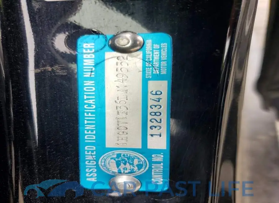 1HGCV1F36LA149552# 12