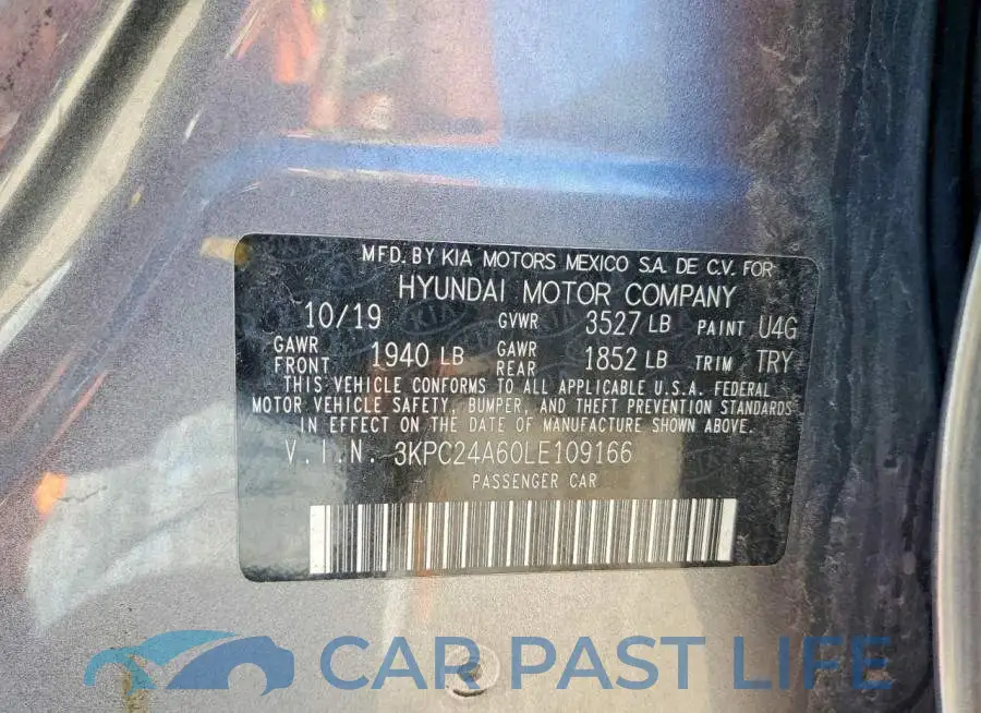 3KPC24A60LE109166# 12