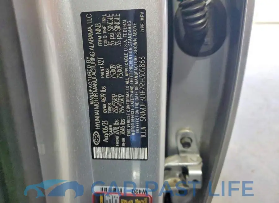 5NMJF3DE2RH305863# 14