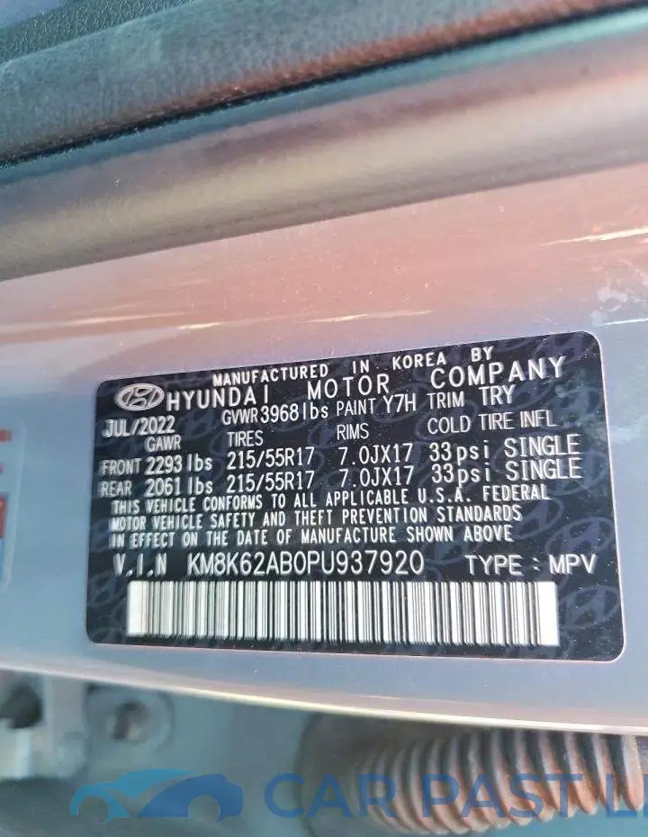 KM8K62AB0PU937920# 13