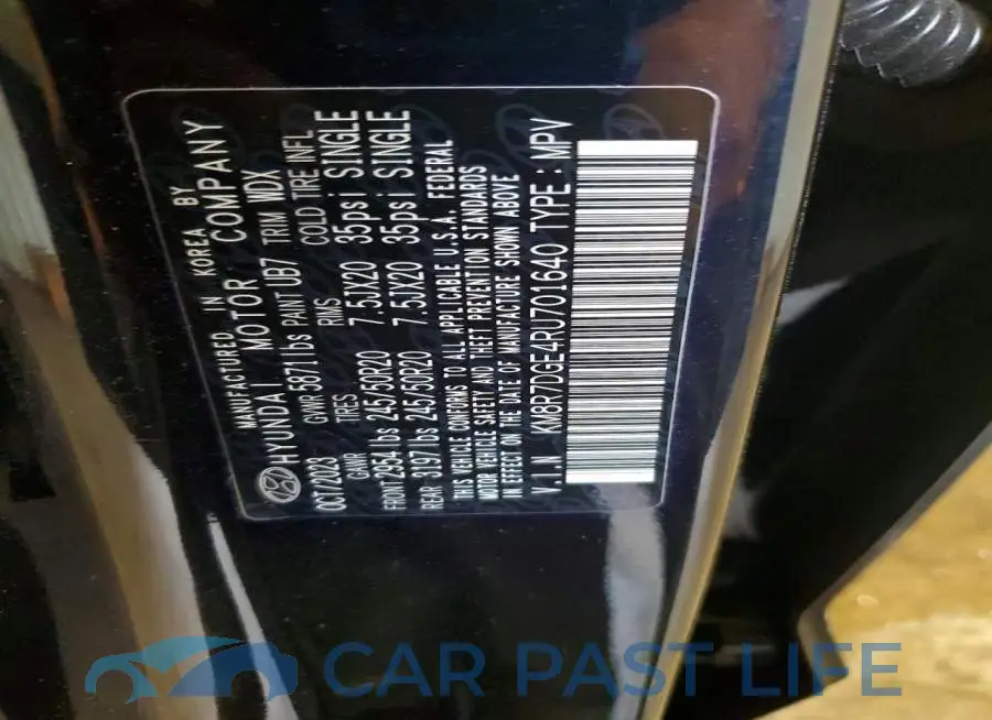 KM8R7DGE4RU701640# 14