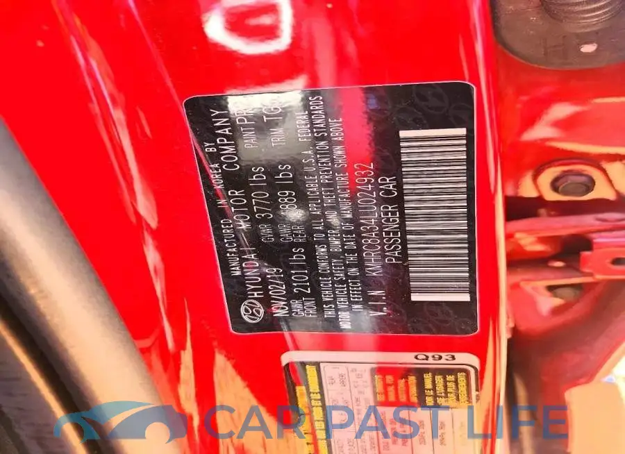 KMHRC8A34LU024932# 14