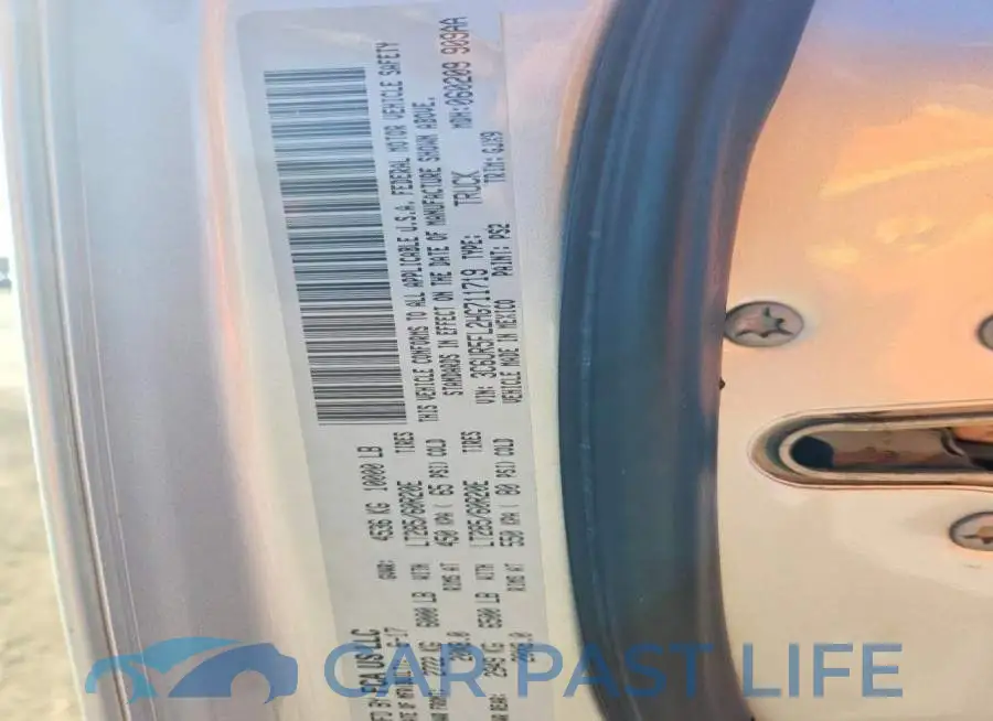 3C6UR5FL2HG711719# 12