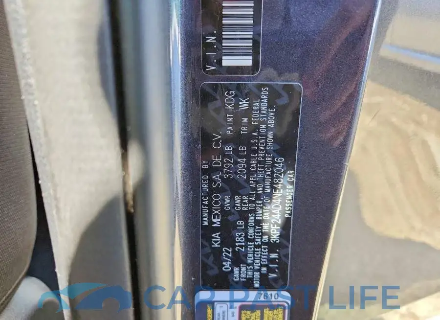 3KPF24AD4NE482046# 12
