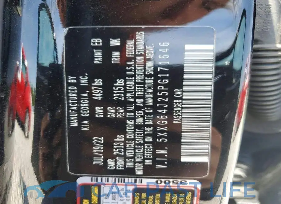 5XXG64J25PG171646# 13