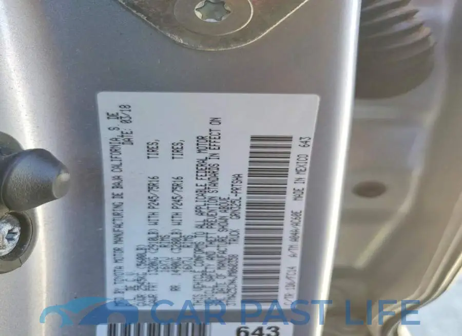 3TMAZ5CN4JM060358# 12