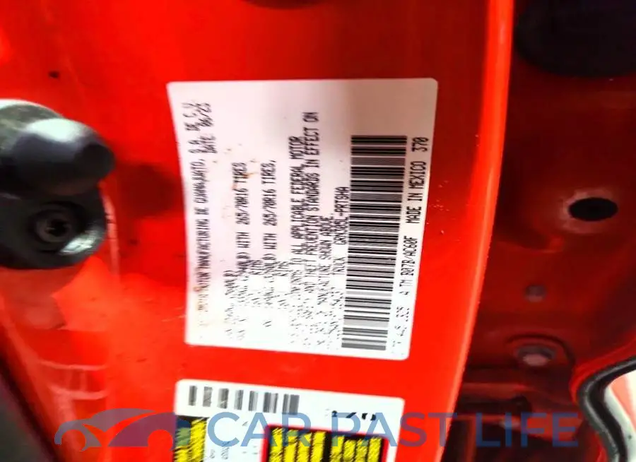 3TYCZ5AN1PT154237# 12
