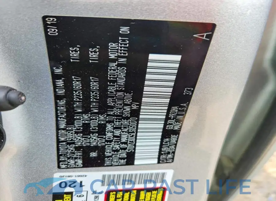 5TDYZ3DC5LS050070# 13