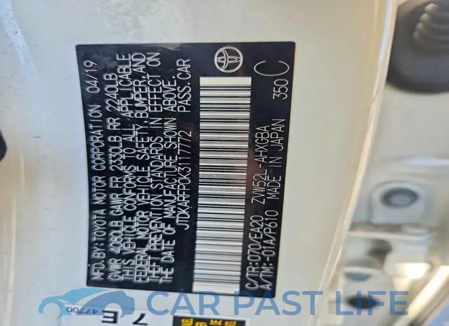 JTDKARFP0K3117772# 12