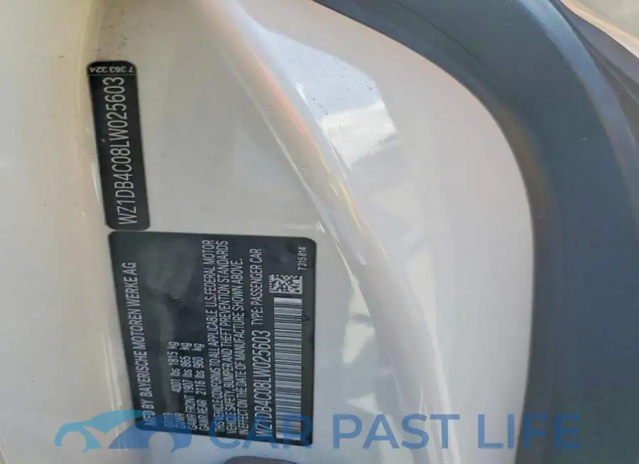 WZ1DB4C08LW025603# 12
