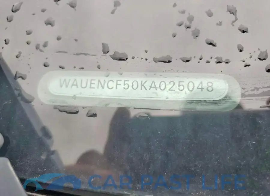 WAUENCF50KA025048# 12