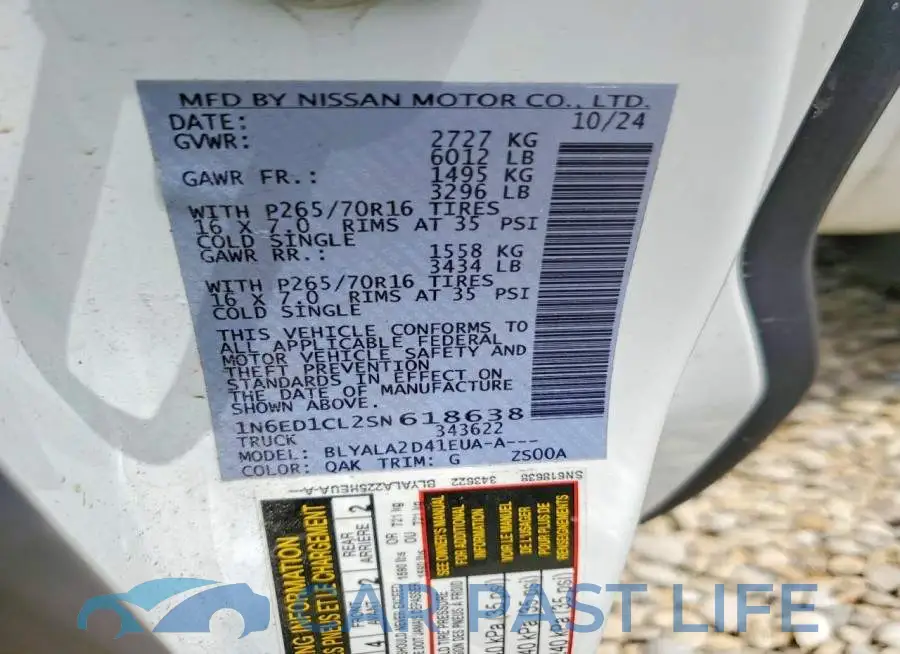 1N6ED1CL2SN618638# 12