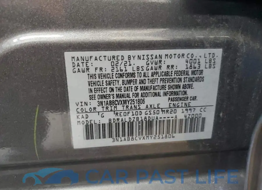 3N1AB8CVXMY251806# 12