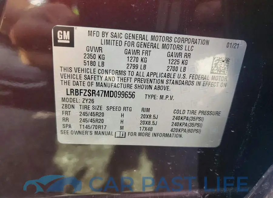 LRBFZSR47MD099656# 13