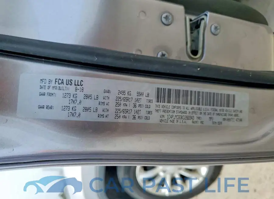 1C4PJMCB3KD282243# 13