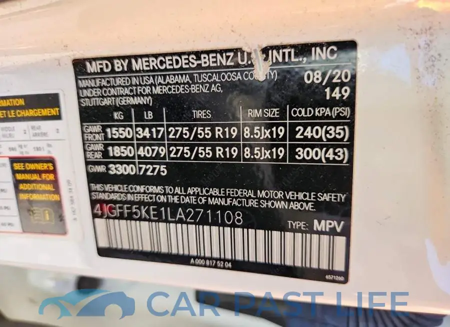4JGFF5KE1LA271108# 14