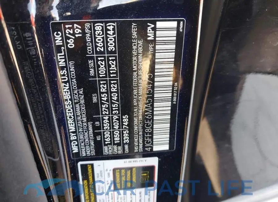 4JGFF8GE6MA515475# 14