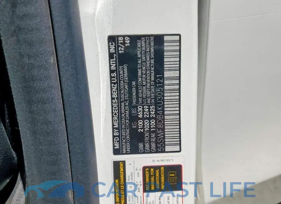 55SWF8DB4KU305121# 12