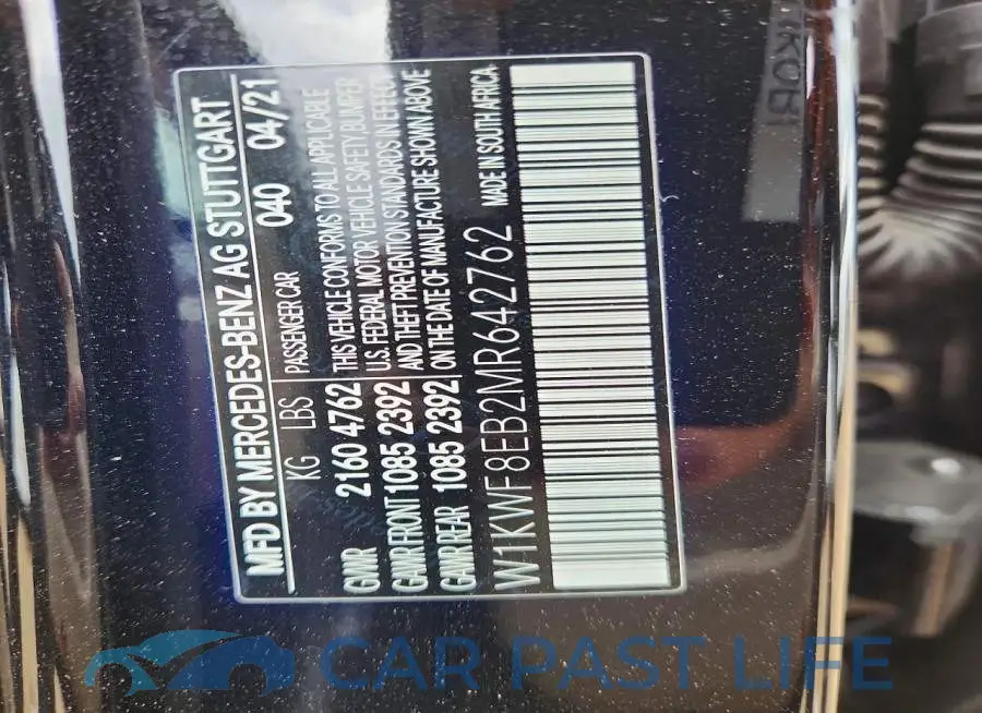 W1KWF8EB2MR642762# 12