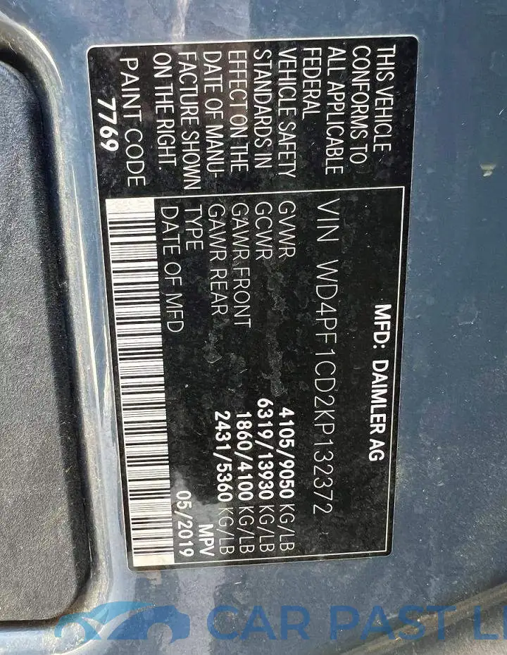 WD4PF1CD2KP132372# 10