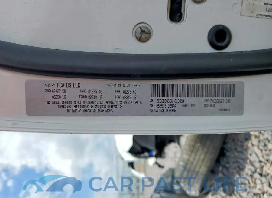 2C3CDZGG9HH619894# 13