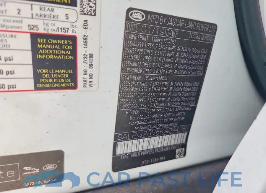 SALRG2RV6KA094288# 13