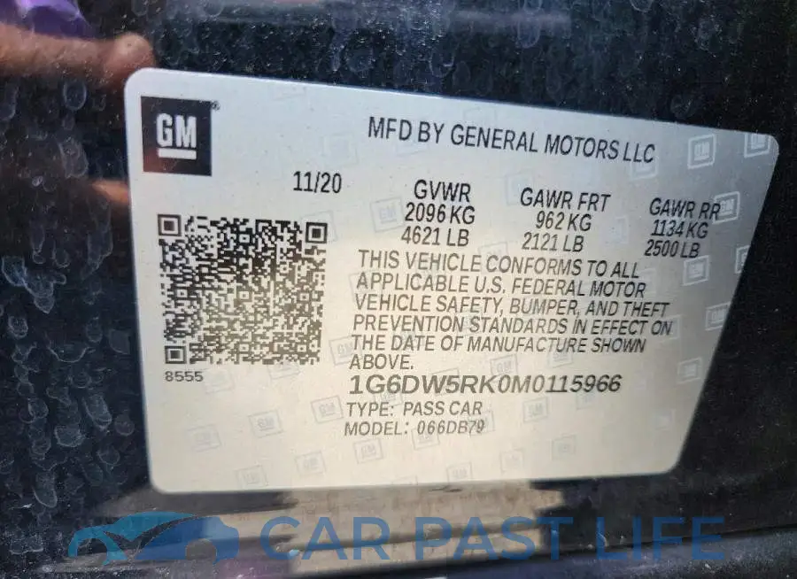 1G6DW5RK0M0115966# 12