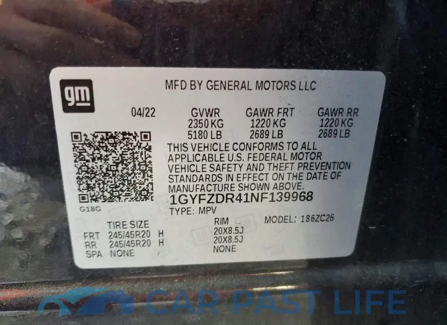 1GYFZDR41NF139968# 13