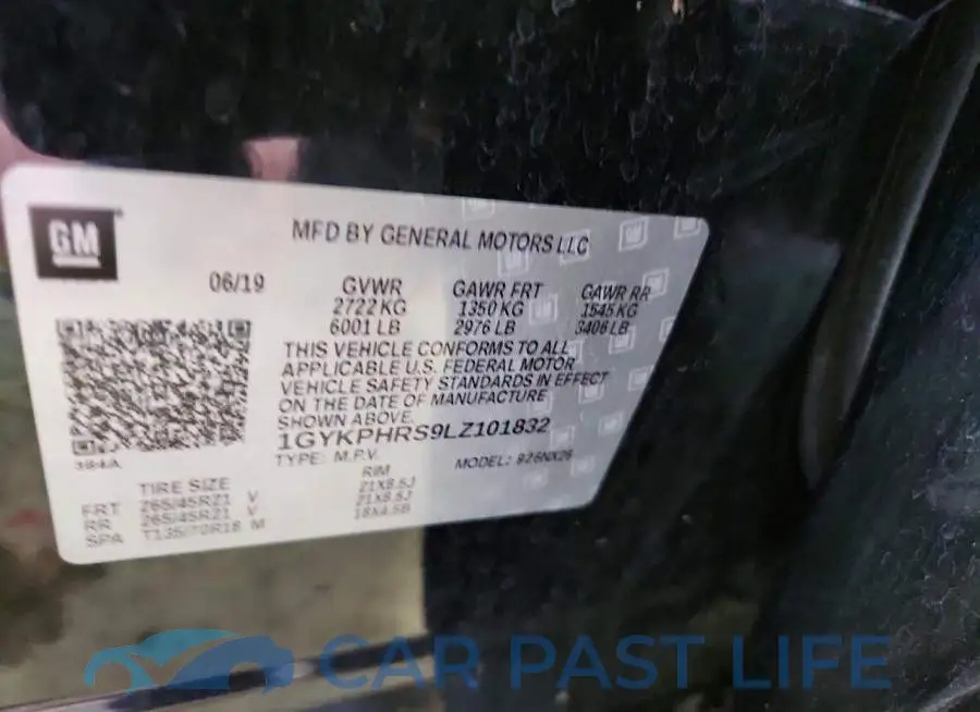 1GYKPHRS9LZ101832# 13