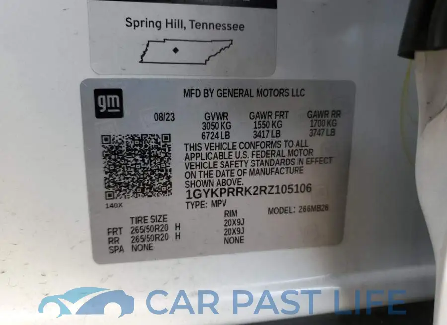 1GYKPRRK2RZ105106# 13