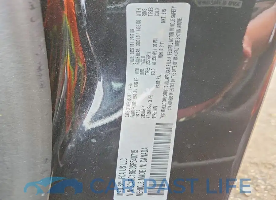 2C4RC1BG0SR540715# 13