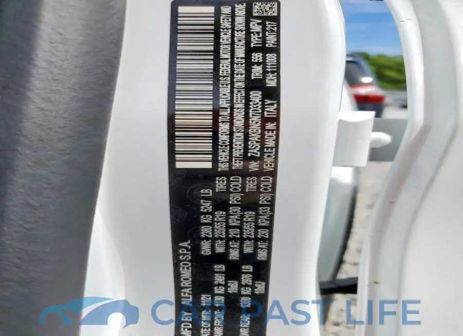 ZASPAKBN5N7D33400# 13