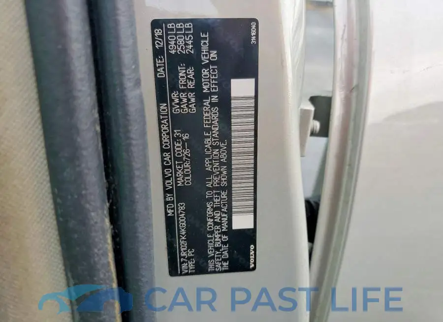 7JR102FK4KG004783# 12