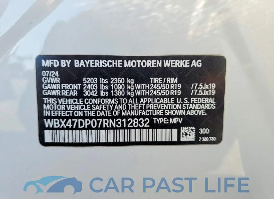 WBX47DP07RN312832# 13