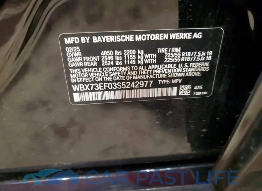 WBX73EF03S5242977# 14