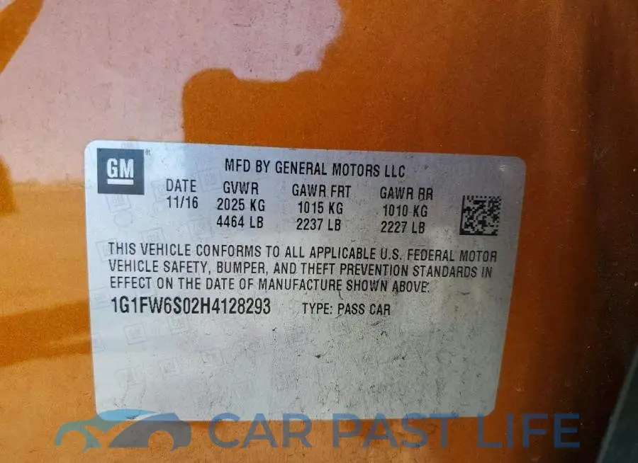 1G1FW6S02H4128293# 12