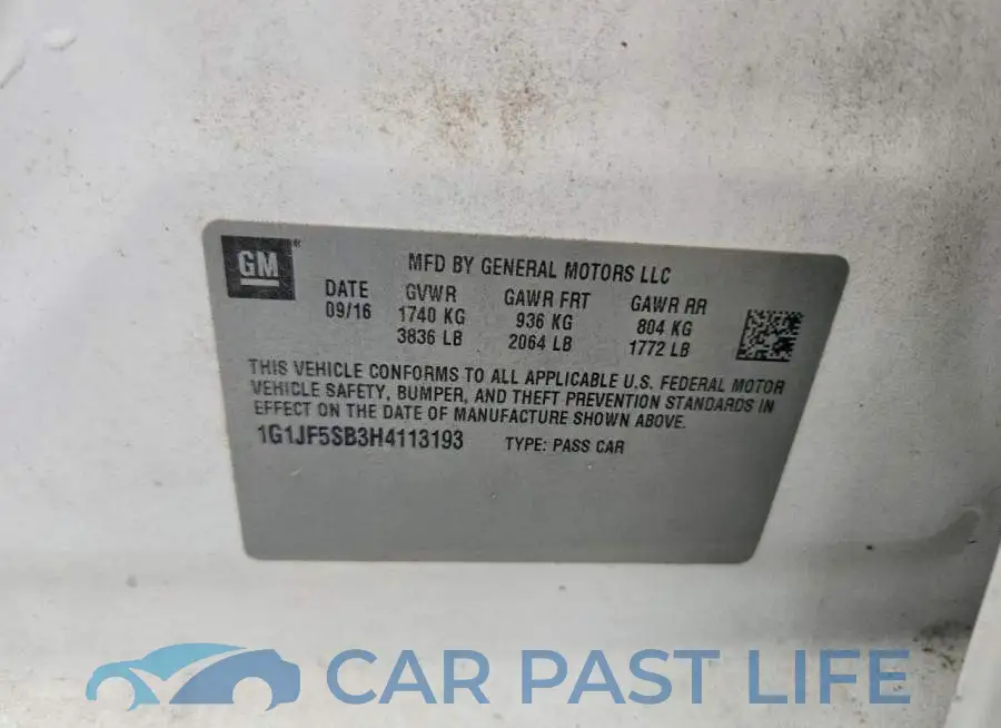 1G1JF5SB3H4113193# 12