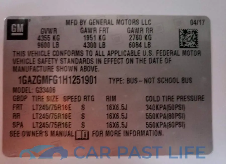 1GAZGMFG1H1251901# 13