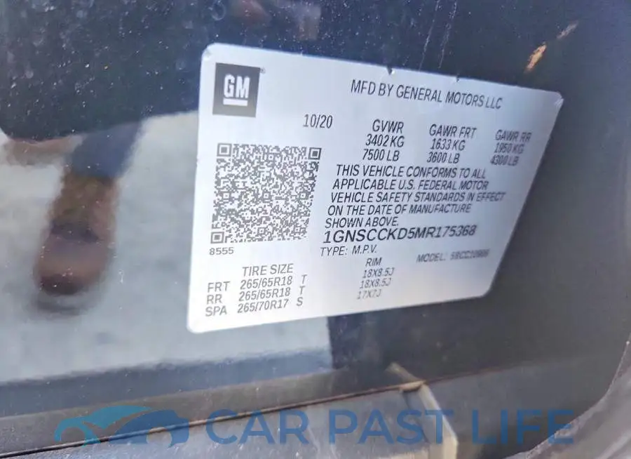 1GNSCCKD5MR175368# 14
