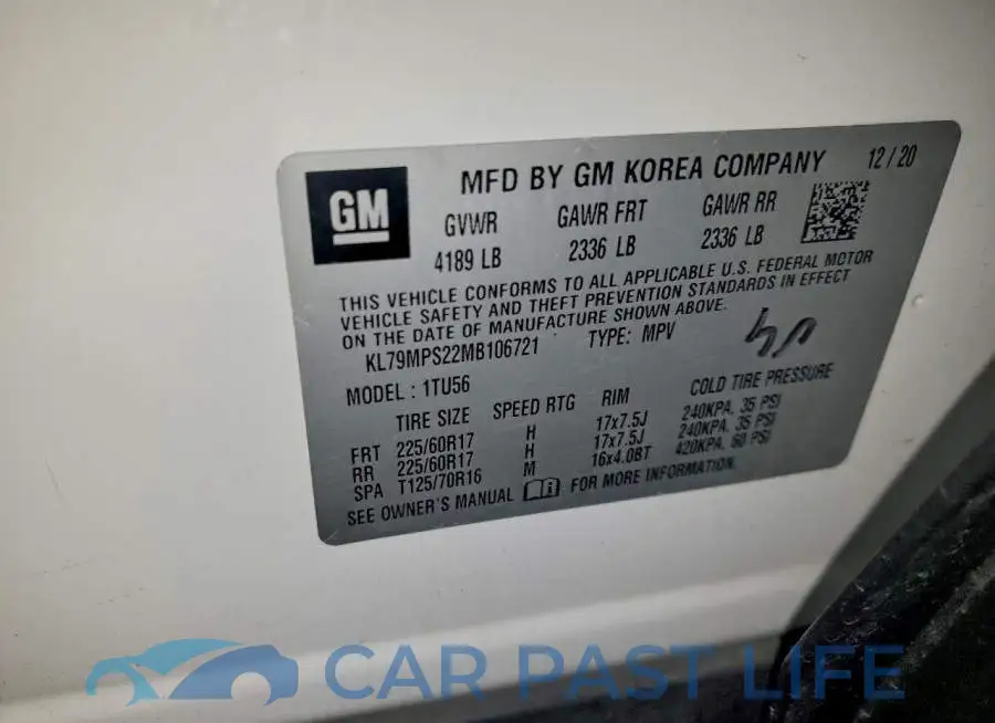 KL79MPS22MB106721# 14