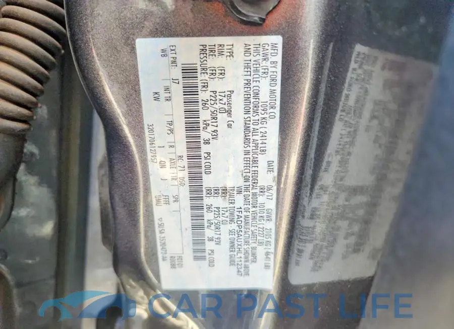 1FADP5AUXHL112347# 12