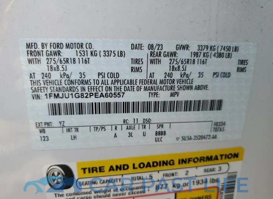 1FMJU1G82PEA60557# 13