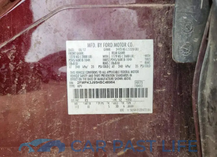2FMPK3J95HBC48984# 13