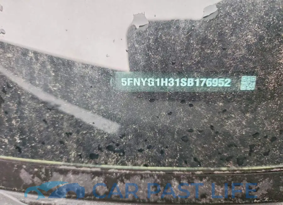 5FNYG1H31SB176952# 14