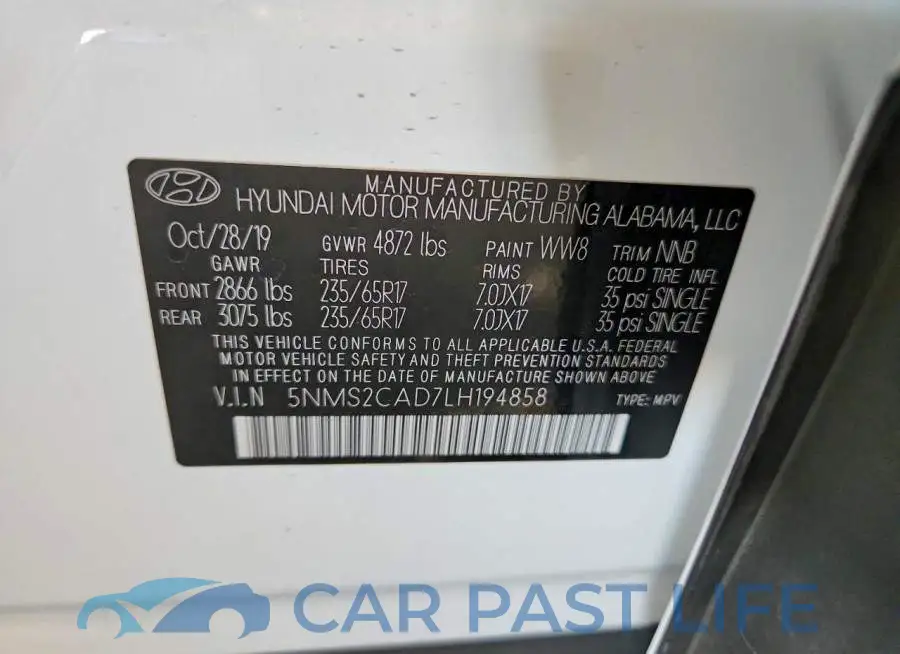 5NMS2CAD7LH194858# 14