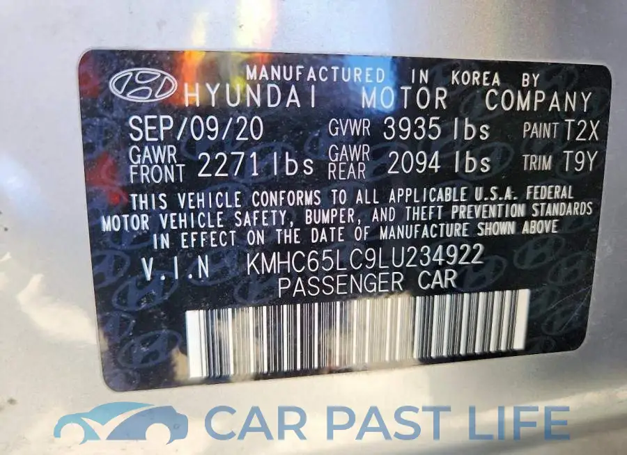 KMHC65LC9LU234922# 13