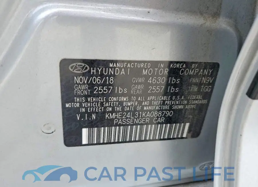 KMHE24L31KA088790# 12
