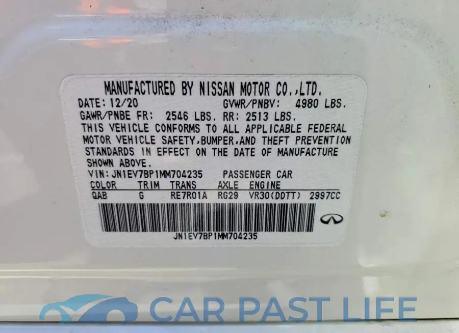 JN1EV7BP1MM704235# 12